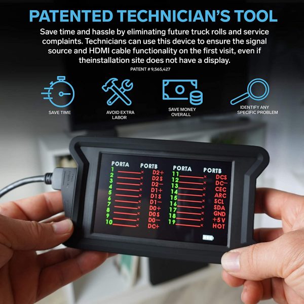 HDMI Tester Patented Technicians Tool