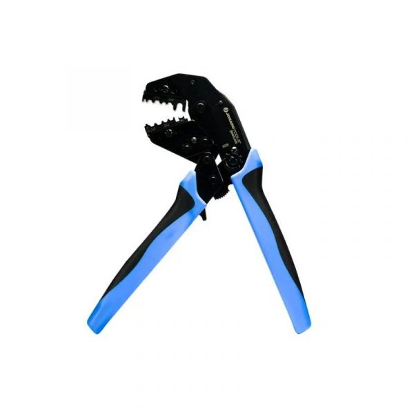 Universal Fibre Optic Crimping Tool with Fibre Optic Die, Safety Release