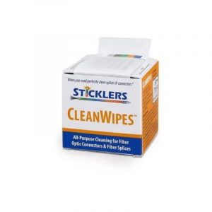 Sticklers CleanWipes 600 Fiber Optic Wipes