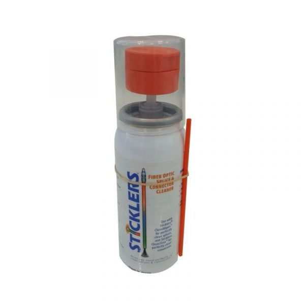 Sticklers Fiber Optic Cleaning Fluid with Probe, Travel Safe
