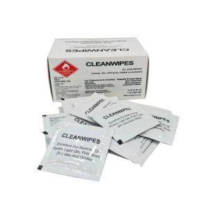 Pre-Saturated Fibre Optic Cleaning Wipes/Swabs, Individually Packaged, 200 per Box