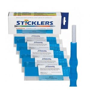 Sticklers Fiber Optic Cleaning Sticks for SC, Blue, 50 Sticks per Box