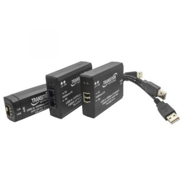 Scorpion-USB™ 2.0 to Fast Ethernet Fiber Adapter 100Base-FX